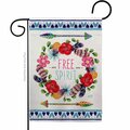 Patio Trasero 13 x 18.5 in. Free Spirit Sweet Life  Double-Sided Decorative Vertical Garden Flags - PA3901999